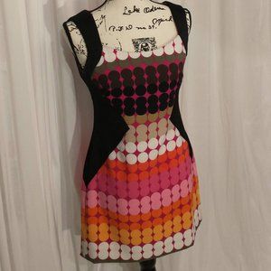 SUMMER SALE ! London Times Size 6 Petites Dress  STRAIGHT OUT OF THE 70'S